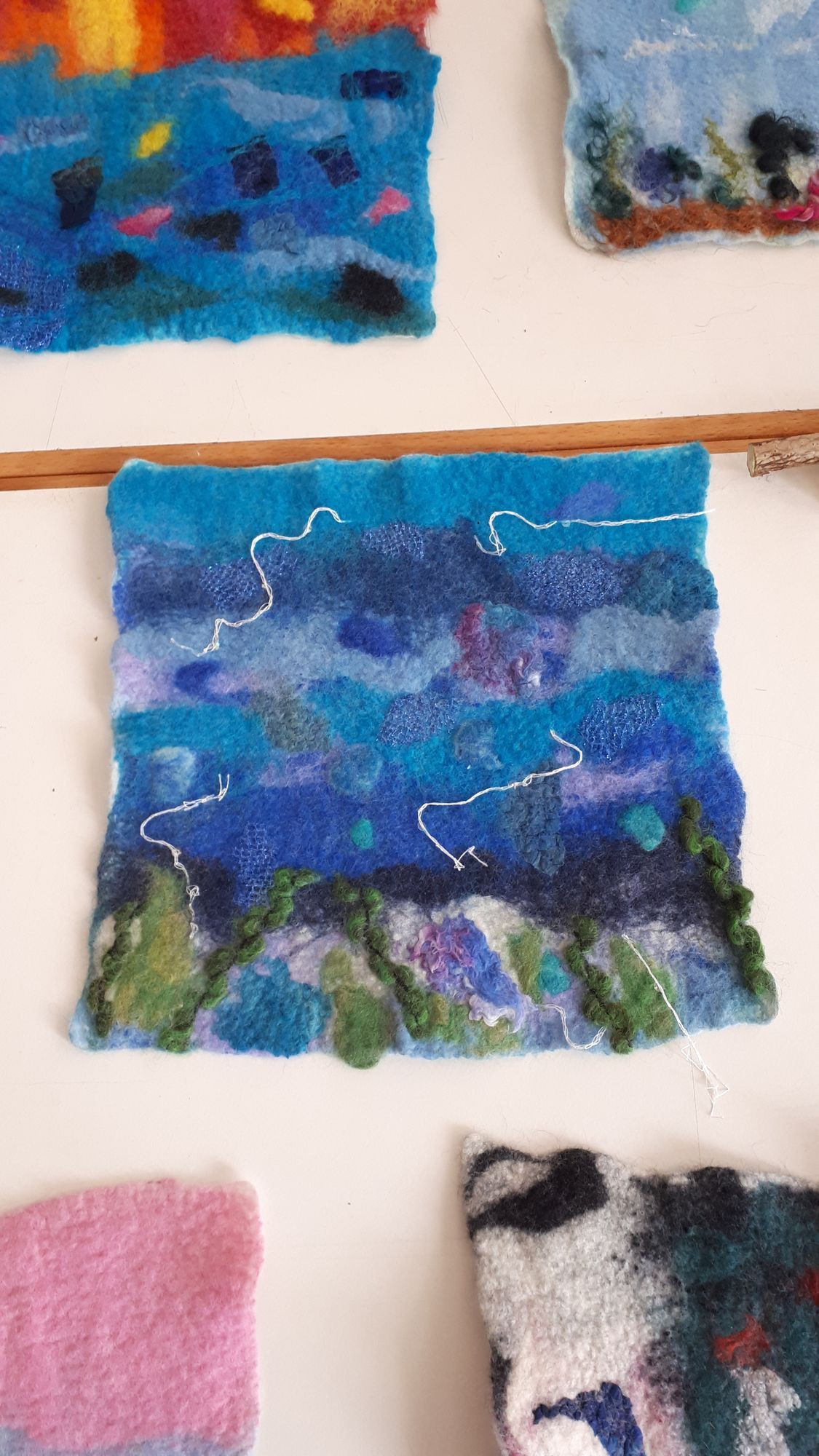 gefilztes Landschaftsbild